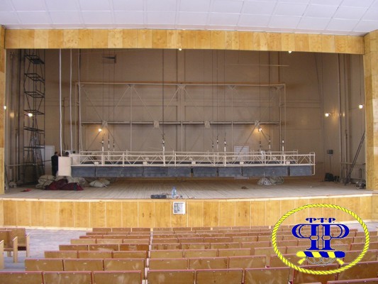 Mechanism of stage curtains